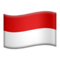Indonesia emoji on Apple